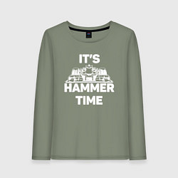 Женский лонгслив It's hammer time