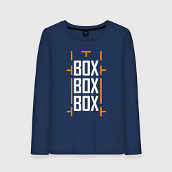 Женский лонгслив Box box box