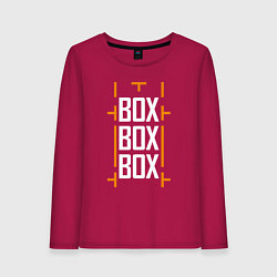 Женский лонгслив Box box box