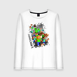 Женский лонгслив Minecraft