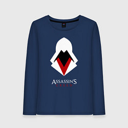 Лонгслив хлопковый женский ASSASSIN'S CREED, цвет: тёмно-синий