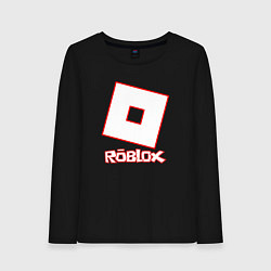 Лонгслив хлопковый женский ROBLOX, цвет: черный
