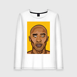 Лонгслив хлопковый женский Kobe 24, цвет: белый