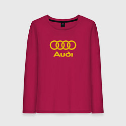 Женский лонгслив Audi GOLD