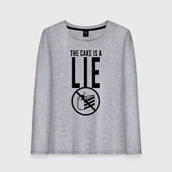 Лонгслив хлопковый женский PORTAL, цвет: меланж