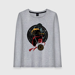 Женский лонгслив Стальной алхимик