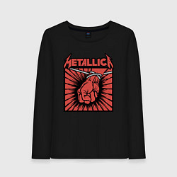 Женский лонгслив Metallica