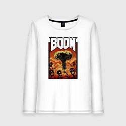 Женский лонгслив DOOM BOOM