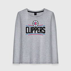 Женский лонгслив Los Angeles Clippers 1