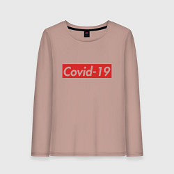 Женский лонгслив COVID-19