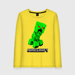 Женский лонгслив MINECRAFT CREEPER