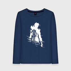 Женский лонгслив Поднятие уровня в одиночку