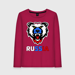 Женский лонгслив Русский медведь