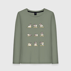 Женский лонгслив ЙОГА ОТ ИНОСКЕ