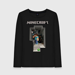 Женский лонгслив Minecraft