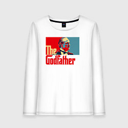 Женский лонгслив Godfather logo