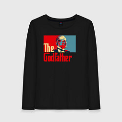 Женский лонгслив Godfather logo