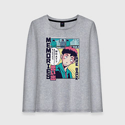 Женский лонгслив Vaporwave Anime Memories