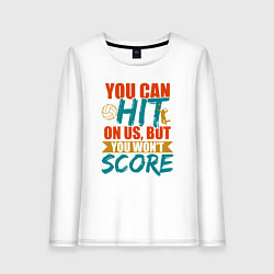 Женский лонгслив Hit The Score