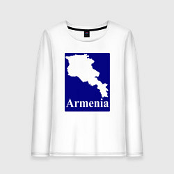 Женский лонгслив Армения Armenia