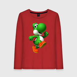 Женский лонгслив 3d Yoshi