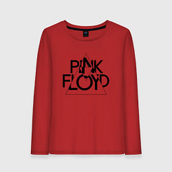 Женский лонгслив PINK FLOYD LOGO ПИНК ФЛОЙД