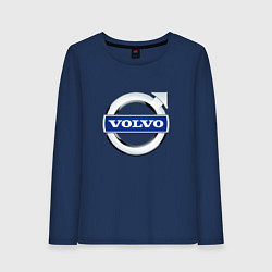 Женский лонгслив Volvo, логотип