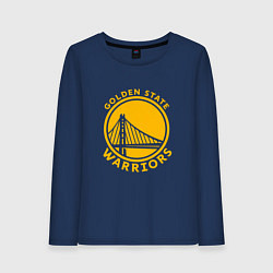 Лонгслив хлопковый женский Golden state Warriors NBA, цвет: тёмно-синий