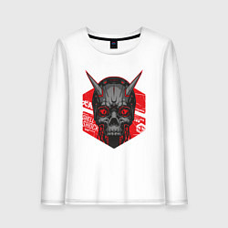 Женский лонгслив SHLSHK Cyber Skull Collection