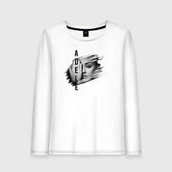 Женский лонгслив Adele лицо