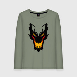 Женский лонгслив ЛИЦО SHADOW FIEND DOTA2