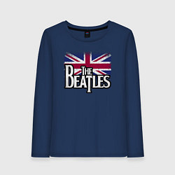 Женский лонгслив The Beatles Great Britain Битлз