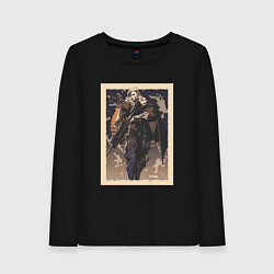 Женский лонгслив Sova арт