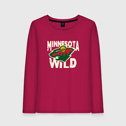 Женский лонгслив Миннесота Уайлд, Minnesota Wild