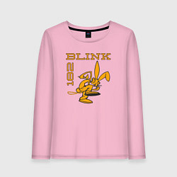 Женский лонгслив Blink 182 Yellow Rabbit