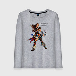 Женский лонгслив Элой с луком Horizon