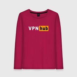 Женский лонгслив VPNHUB ДЛЯ ВЗРОСЛЫХ