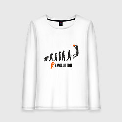 Женский лонгслив Баскетбольная революция