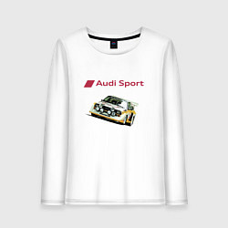 Женский лонгслив Audi Racing team Power