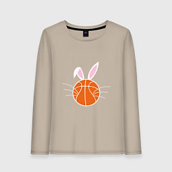 Женский лонгслив Basketball Bunny