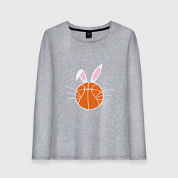 Женский лонгслив Basketball Bunny