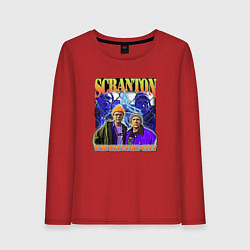 Женский лонгслив Scranton electric city