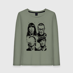 Женский лонгслив RHCP faces