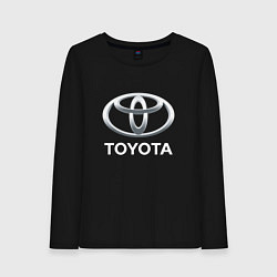 Женский лонгслив TOYOTA 3D Logo