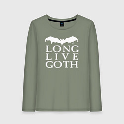 Женский лонгслив Long Live Goth