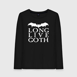 Женский лонгслив Long Live Goth