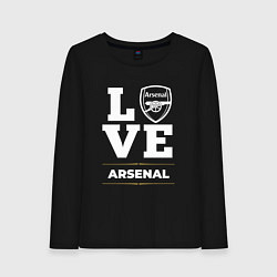 Женский лонгслив Arsenal Love Classic