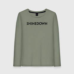 Женский лонгслив Shinedown лого