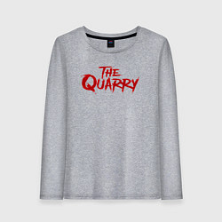 Женский лонгслив The Quarry logo