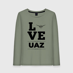 Женский лонгслив UAZ Love Classic